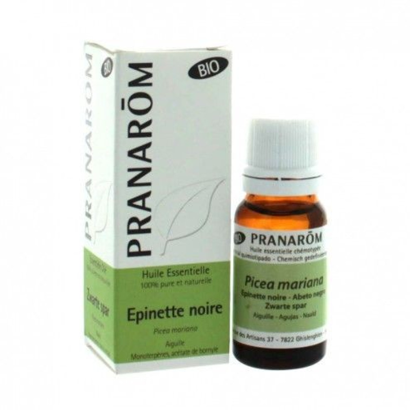 Pranarôm  Epinette Noire Bio 10ml Huile Essentielle