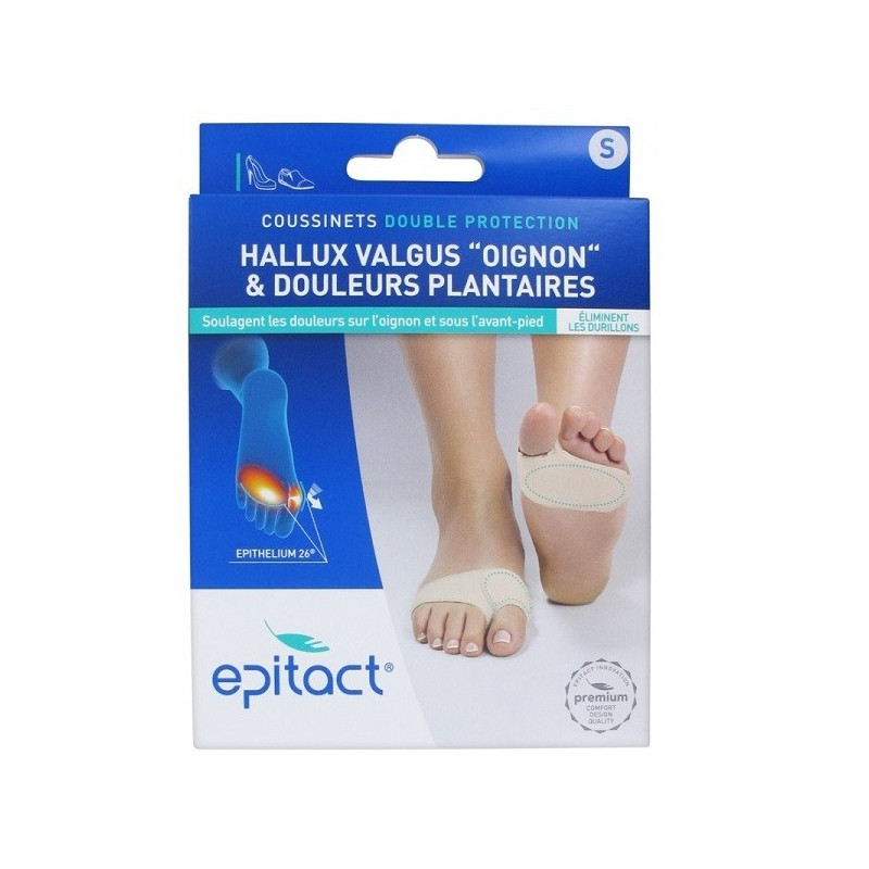 Epitact 2 Coussinets Double Protection Taille 36/38