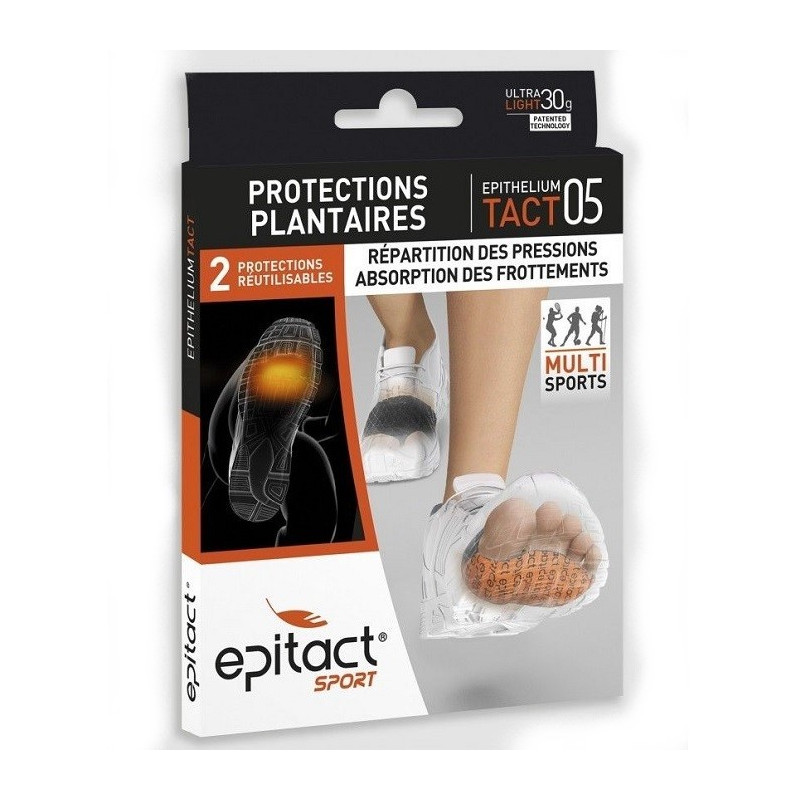 Epitact Sport Protections Plantaires X2 Taille L