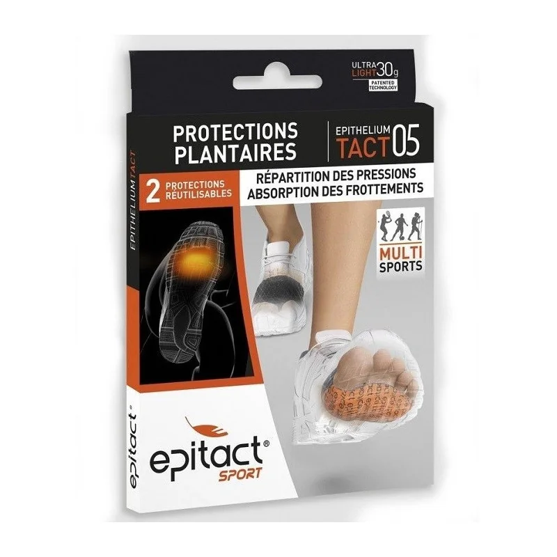 Epitact Sport Protections Plantaires X2 Taille S