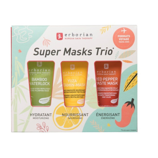 Erborian Kit Super Mask Trio 70ml