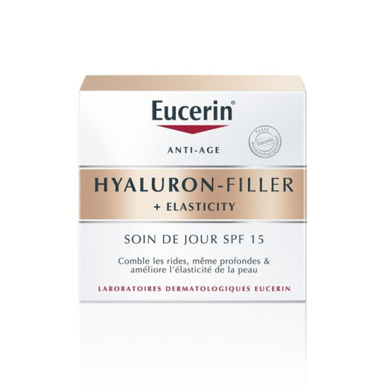 Eucerin Duo Hyaluron Filler Elasticity 50ml SPF15+Hyaluron Filler Elasticity Mains 75ml OFFERT