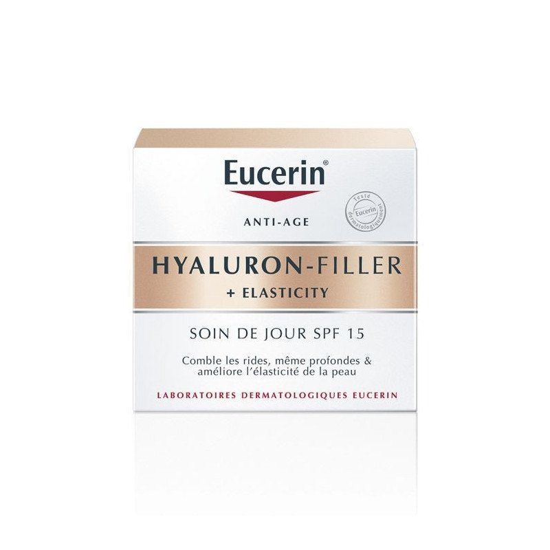 Eucerin Duo Hyaluron Filler Elasticity 50ml SPF15+Hyaluron Filler Elasticity Mains 75ml OFFERT