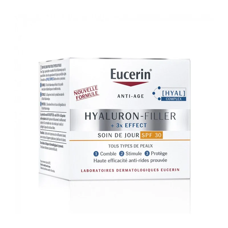 Eucerin Hyaluron Filler +3x Effect Soin de Jour SPF30 50ml