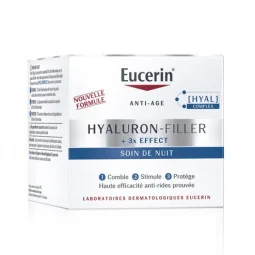 Eucerin Hyaluron Filler +3x Effect Soin De Nuit 50ml
