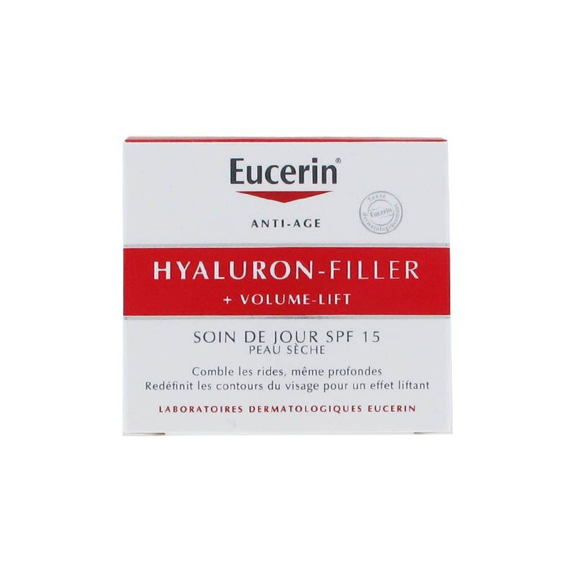 Eucerin Hyaluron Filler Volume Lift + jour Peaux sèches 50ml