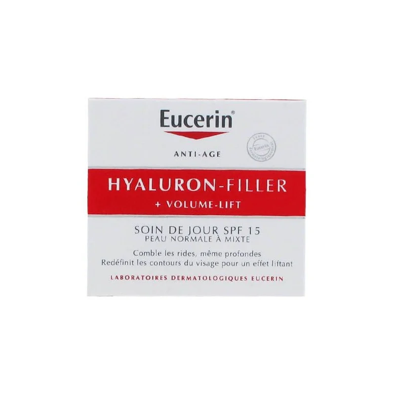 Eucerin Hyaluron Filler Volume Lift Jour Peaux Normales à Mixtes 50ml
