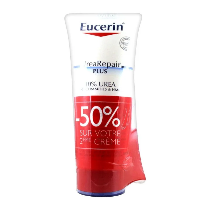 Eucerin Urea Repair Plus Crème Pieds 2X100ml -50% sur le deuxième tube