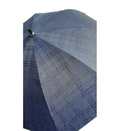 Fayet Canne Parapluie Réglable Bleu Marine