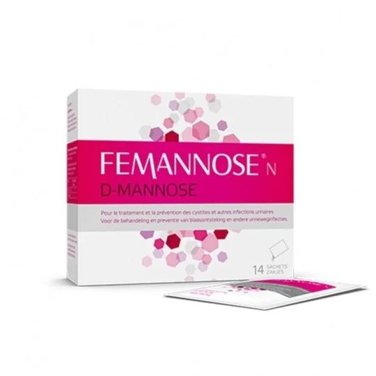 Femannose N D-Mannose Cystites 14 Sachets de 4g