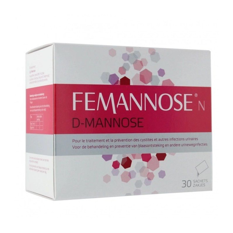 Femannose N  D-Mannose Cystites 30 Sachets de 4g