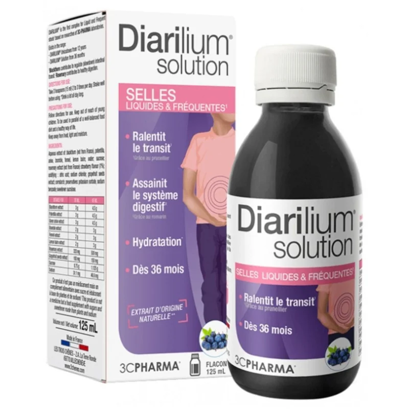 3 C Pharma Diarilium Solution Enfant 125ml
