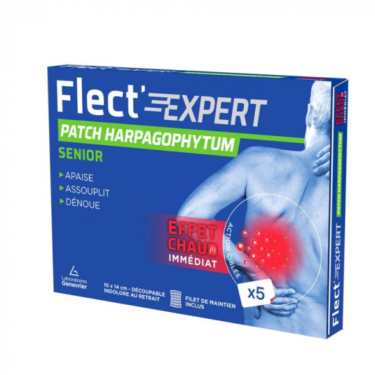 Flect'Expert 5 Patchs Harpagophytum 10X14cm