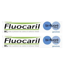 Fluocaril Dentifrice Bi-Fluoré 145mg Gencives 2X75ml
