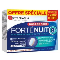Forté Pharma Forténuit 8h Bi-Couches 30 Comprimés