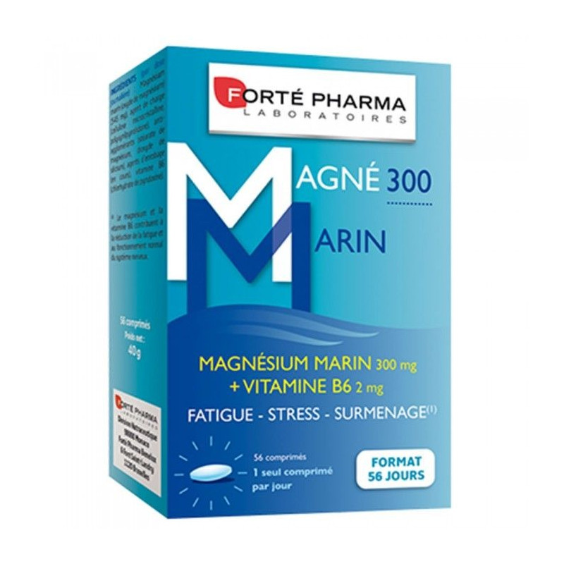 Forte Pharma Magné 300 Marin 56 comprimés