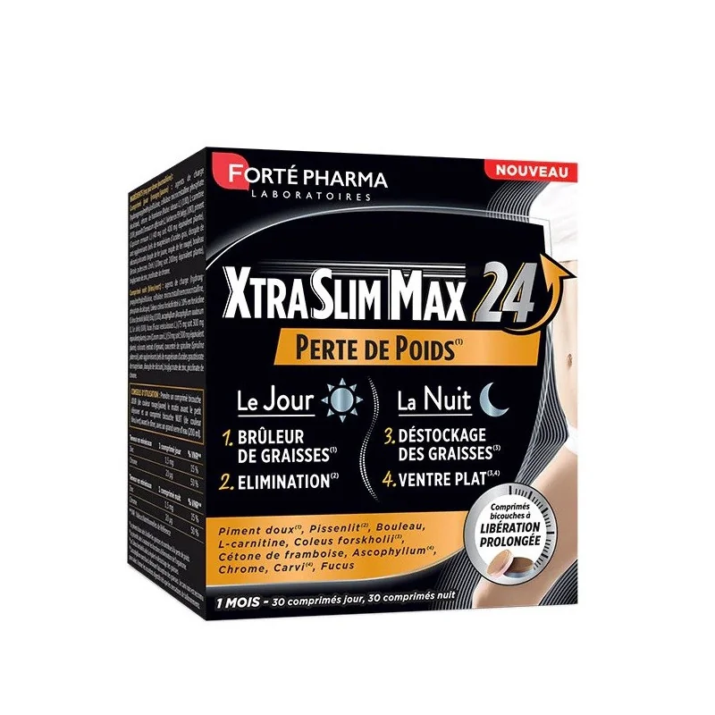 Forté Pharma XtraSlim Max 24 60 Comprimés