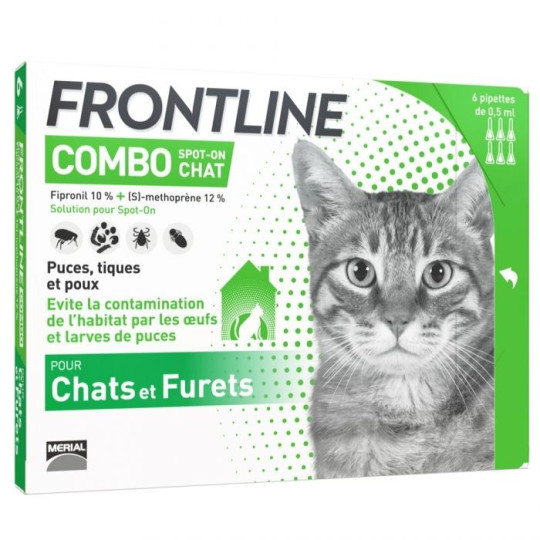 Frontline Combo Spot On Chat 6 pipettes