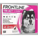 Frontline Tri-Act chiens 40-60kg 3 pipettes