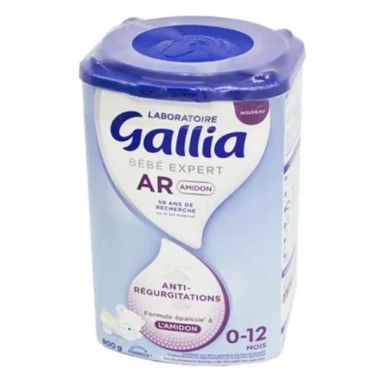 Gallia Bébé Expert AR 0-12 mois 800g