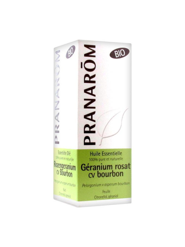 Pranarôm Géranium Rosat CV Bourbon Bio 10ml Huile Essentielle