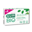 Gum 2 Dentifrices Bio Menthe Fraîche Vegan 2X75ml