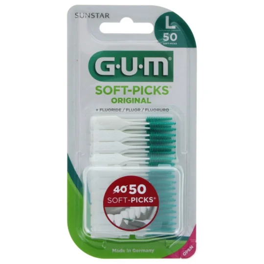 Gum 50 Soft-Picks Large