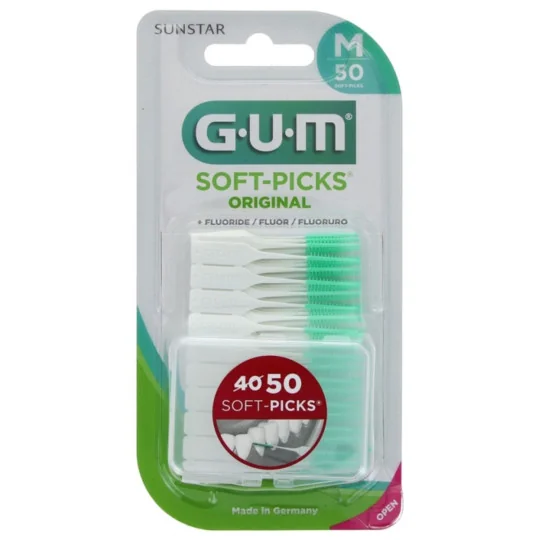 Gum 50 Soft-Picks Medium