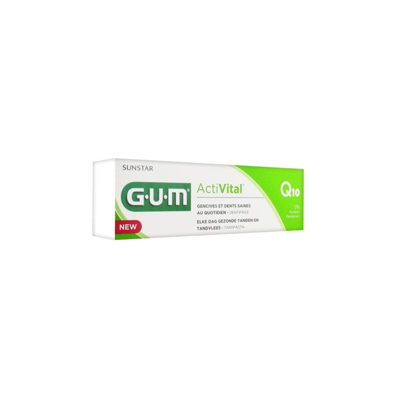 Gum ActiVital Q10 Dentifrice 75 ml