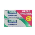Gum Dentifrice Original White 2x75ml