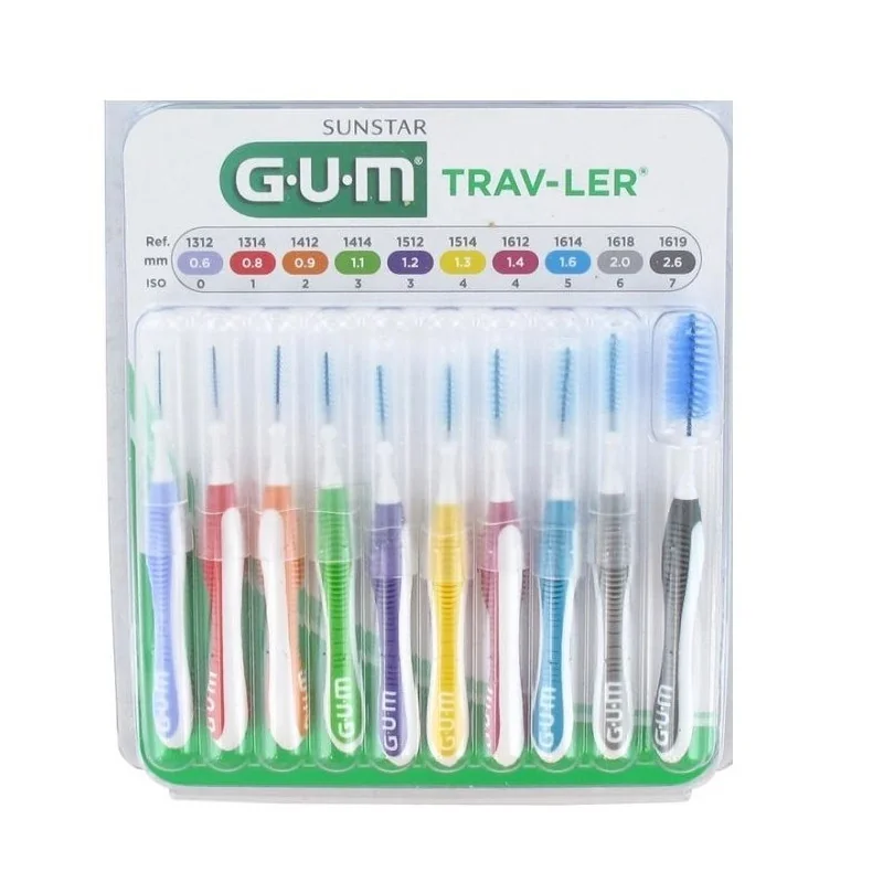Gum Trav-Ler 10 Bâtonnets Interdentaires