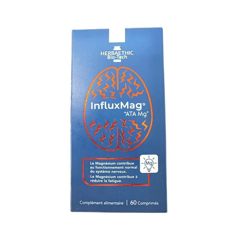 Herbaethic InfluxMag ATA Mg 60 comprimés