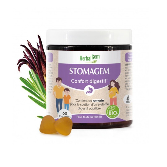 Herbalgem Stomagem Confort Digestif 60 Gummies
