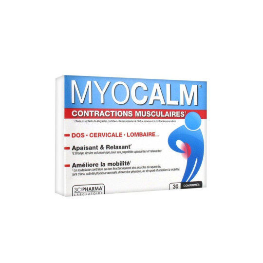3 C Pharma Myocalm 30 comprimés