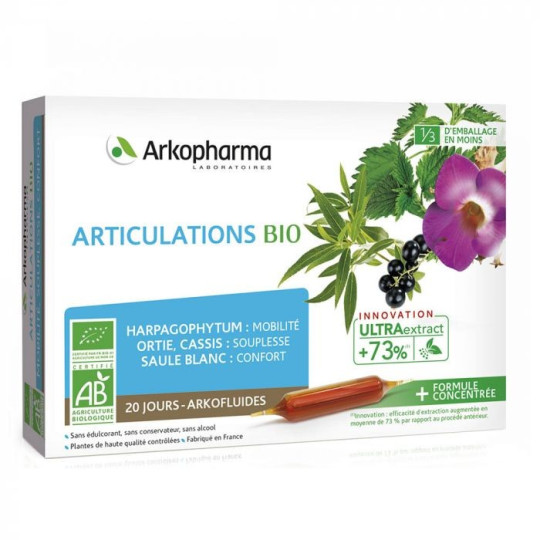 Arkofluides Bio Articulations 20 ampoules