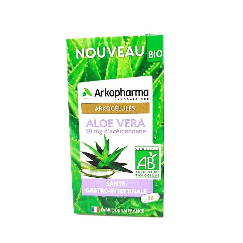Arkogélules Aloe Vera Bio 30 Gélules