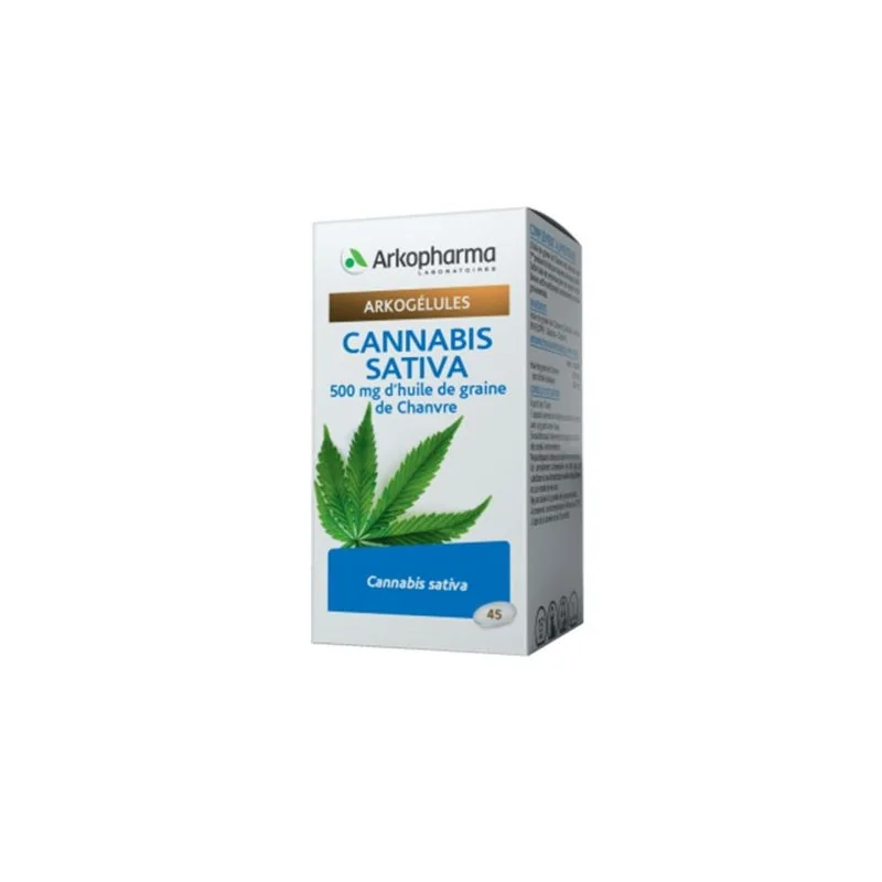 Arkogélules Cannabis Sativa 45 gélules