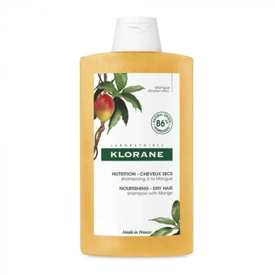 Klorane Mangue Shampooing Nutrition Cheveux Secs 200ml