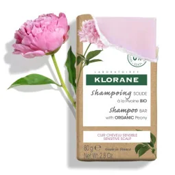 Klorane Pivoine Bio Shampooing Solide 80g