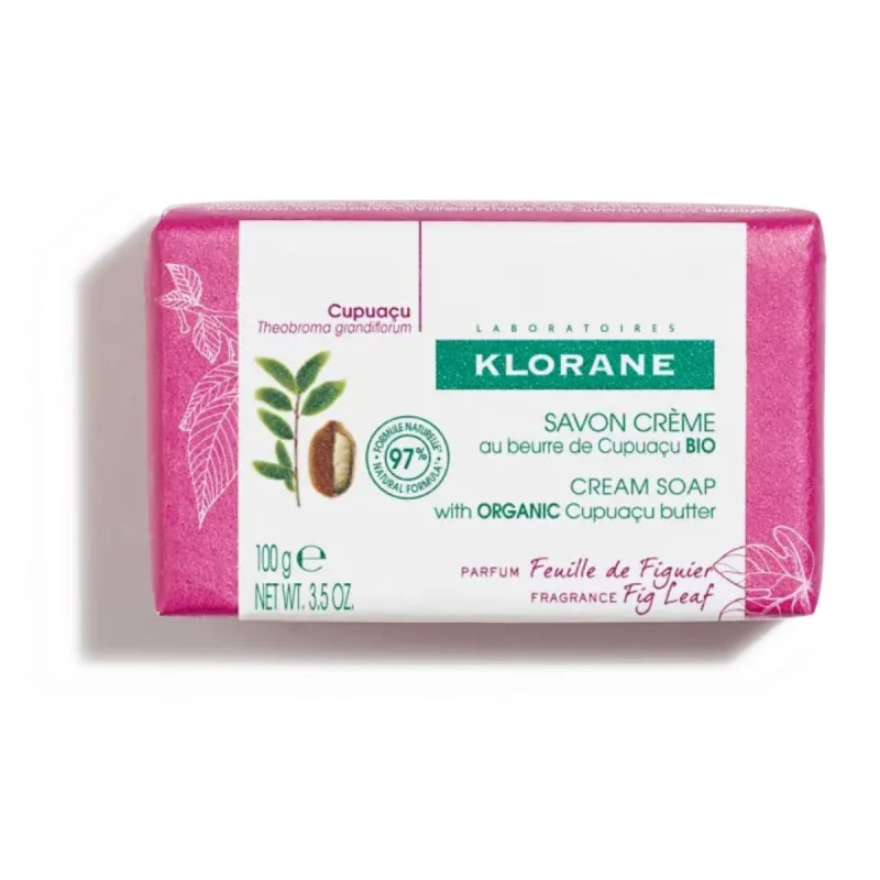 Klorane Savon Crème Feuille de Figuier 100 gr