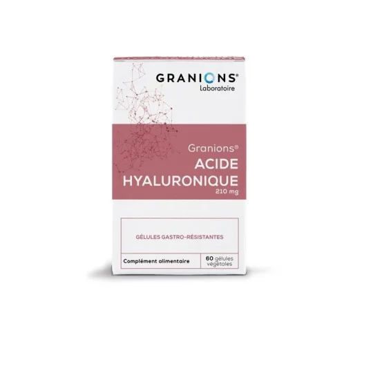 Laboratoire des Granions Acide Hyaluronique 60 gélules