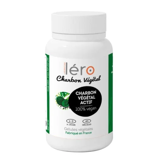 Léro Chabon Végétal Actif Vegan 45 gélules