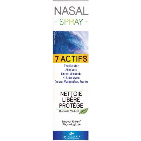 Les 3 Chênes Spray Nasal 7 actifs  50ml