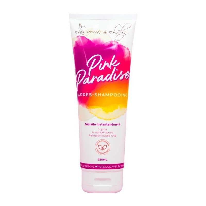 Les Secrets de Loly Pink Paradise Après-Shampooing Vegan 250ml