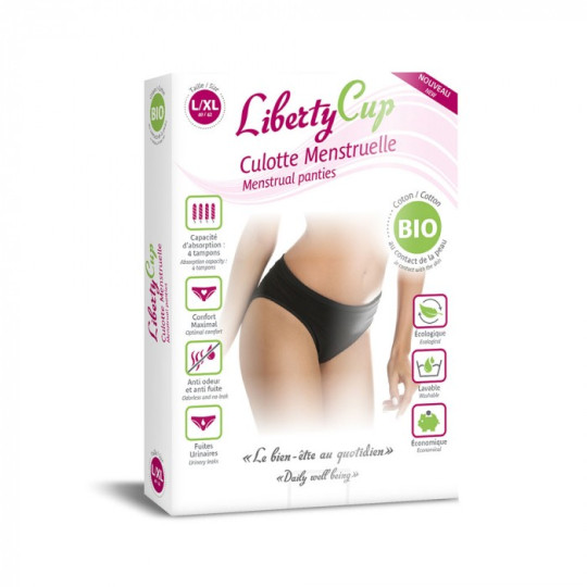Liberty Cup Culotte Menstruelle Coton Bio L/XL