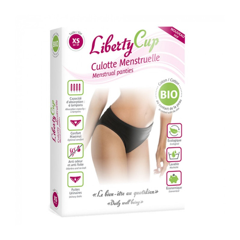 Liberty Cup Culotte Menstruelle Coton Bio XS