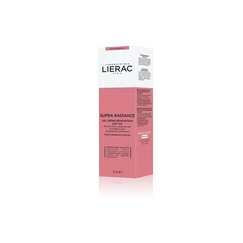 Liérac Supra-Radiance Gel-Crème Rénovateur 30ml