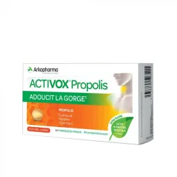 Arkopharma Activox Propolis Goût Miel-Citron 20 comprimés à sucer