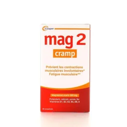 Mag 2 Cramp Magnésium Marin 30 comprimés
