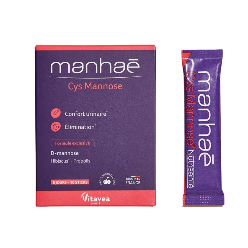 Manhaé Cys Mannose 10 Sticks